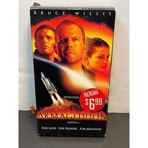 Armageddon VHS 1998  Bruce Willis Ben Affleck